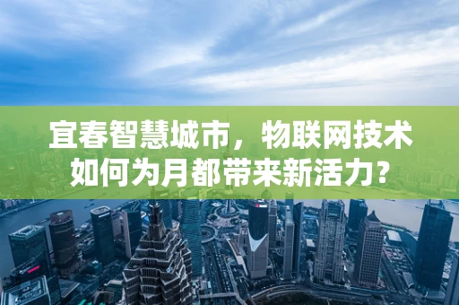 宜春智慧城市，物联网技术如何为月都带来新活力？