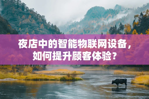 夜店中的智能物联网设备，如何提升顾客体验？