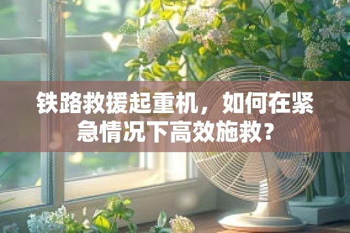 铁路救援起重机，如何在紧急情况下高效施救？