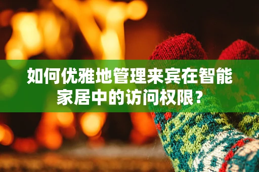 如何优雅地管理来宾在智能家居中的访问权限？
