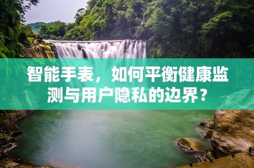 智能手表，如何平衡健康监测与用户隐私的边界？