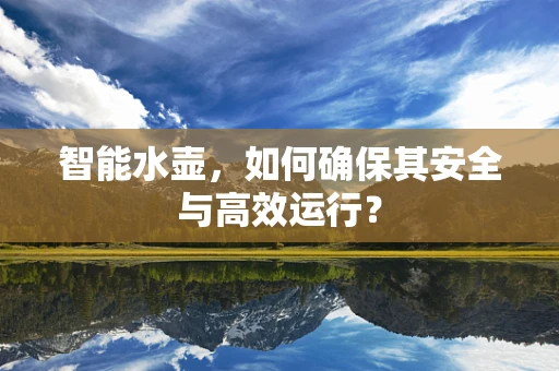 智能水壶，如何确保其安全与高效运行？