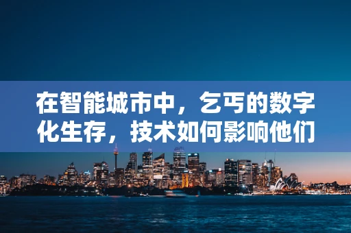 在智能城市中，乞丐的数字化生存，技术如何影响他们的生活？