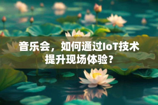 音乐会，如何通过IoT技术提升现场体验？