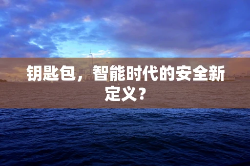 钥匙包，智能时代的安全新定义？