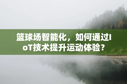 篮球场智能化，如何通过IoT技术提升运动体验？