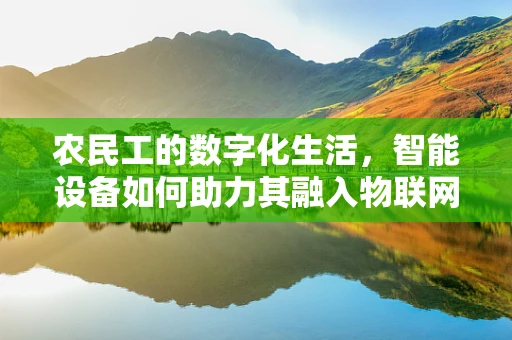 农民工的数字化生活，智能设备如何助力其融入物联网时代？
