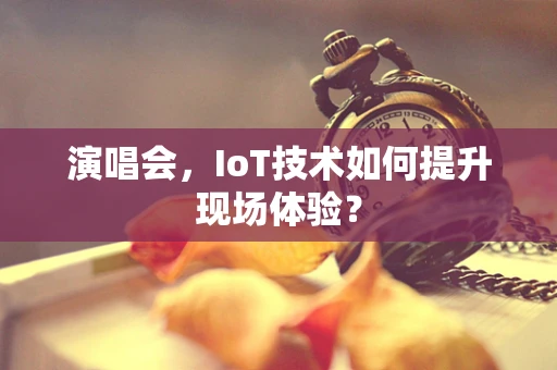 演唱会，IoT技术如何提升现场体验？