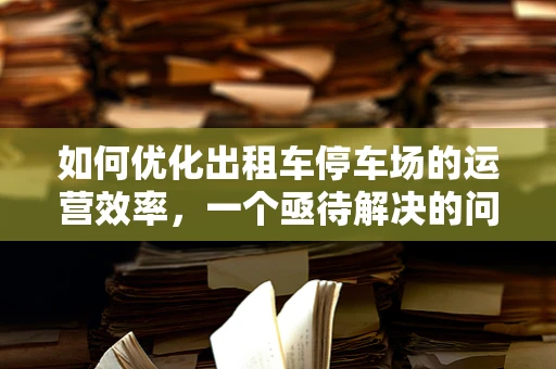 如何优化出租车停车场的运营效率，一个亟待解决的问题？