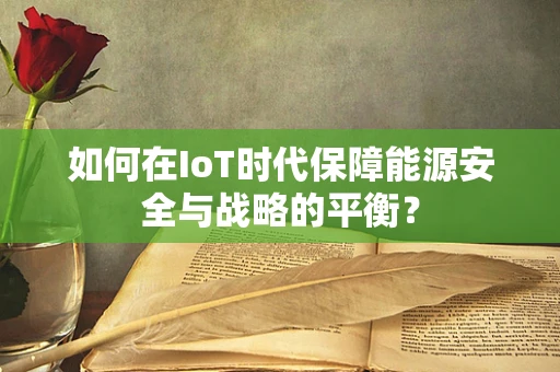 如何在IoT时代保障能源安全与战略的平衡？