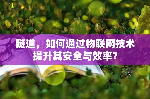 隧道，如何通过物联网技术提升其安全与效率？