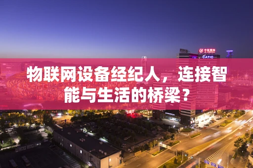 物联网设备经纪人，连接智能与生活的桥梁？