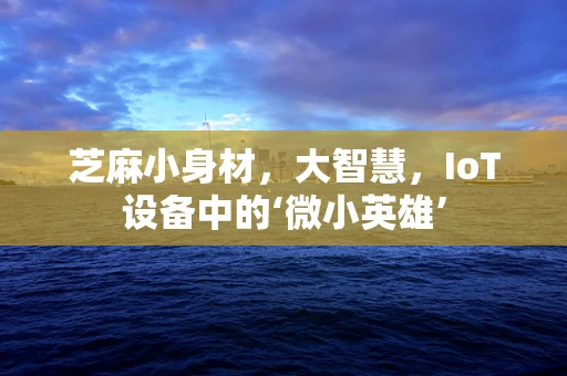 芝麻小身材，大智慧，IoT设备中的‘微小英雄’