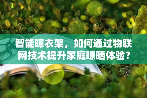 智能晾衣架，如何通过物联网技术提升家庭晾晒体验？
