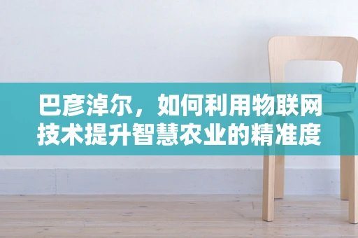 巴彦淖尔，如何利用物联网技术提升智慧农业的精准度？