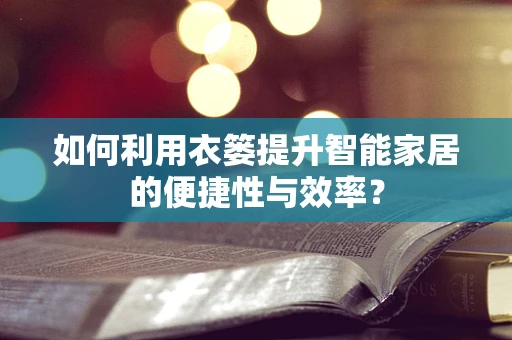 如何利用衣篓提升智能家居的便捷性与效率？