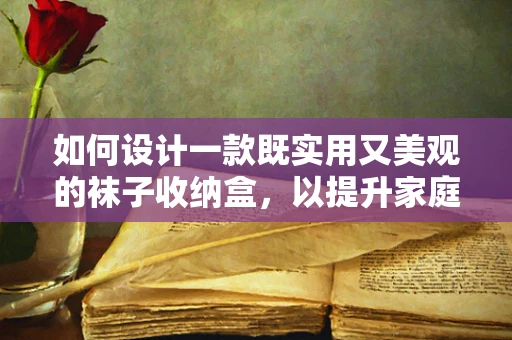 如何设计一款既实用又美观的袜子收纳盒，以提升家庭生活的幸福感？