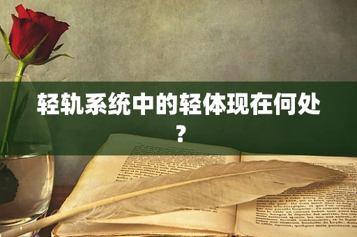 轻轨系统中的轻体现在何处？