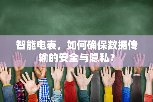 智能电表，如何确保数据传输的安全与隐私？