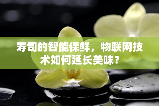 寿司的智能保鲜，物联网技术如何延长美味？