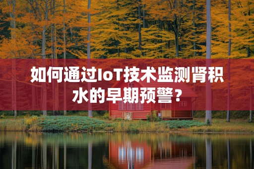 如何通过IoT技术监测肾积水的早期预警？