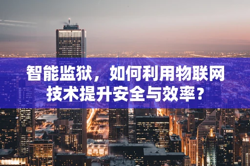 智能监狱，如何利用物联网技术提升安全与效率？