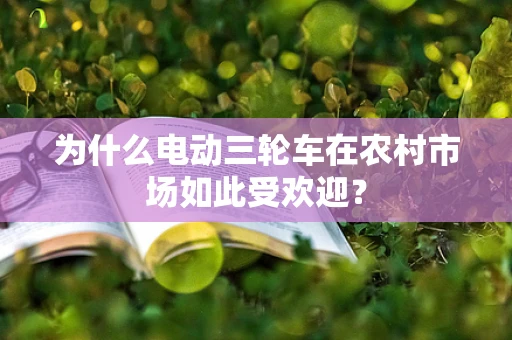 为什么电动三轮车在农村市场如此受欢迎？