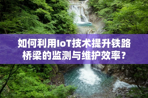 如何利用IoT技术提升铁路桥梁的监测与维护效率？
