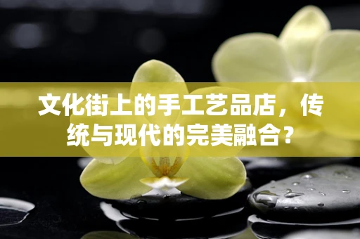 文化街上的手工艺品店，传统与现代的完美融合？
