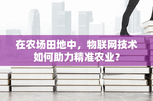 在农场田地中，物联网技术如何助力精准农业？
