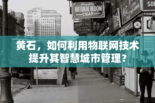 黄石，如何利用物联网技术提升其智慧城市管理？