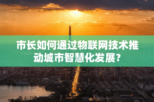 市长如何通过物联网技术推动城市智慧化发展？