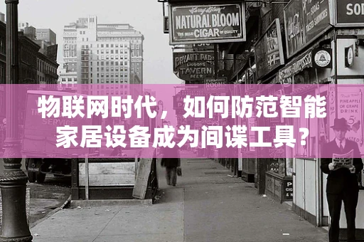 物联网时代，如何防范智能家居设备成为间谍工具？