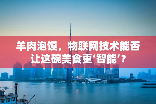 羊肉泡馍，物联网技术能否让这碗美食更‘智能’？