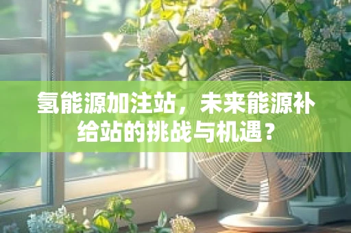 氢能源加注站，未来能源补给站的挑战与机遇？
