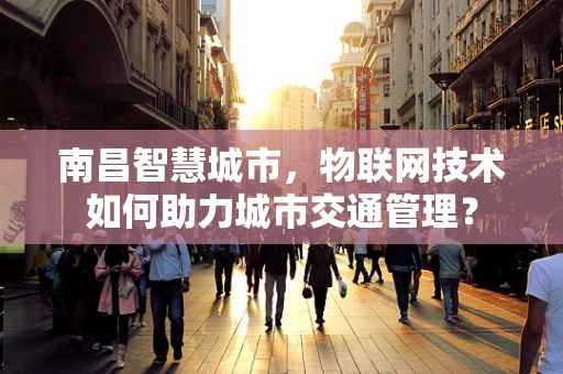 南昌智慧城市，物联网技术如何助力城市交通管理？