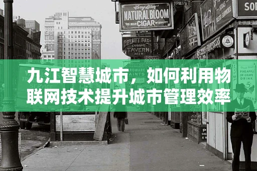 九江智慧城市，如何利用物联网技术提升城市管理效率？