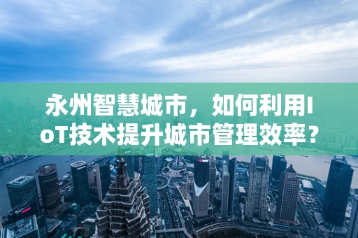 永州智慧城市，如何利用IoT技术提升城市管理效率？