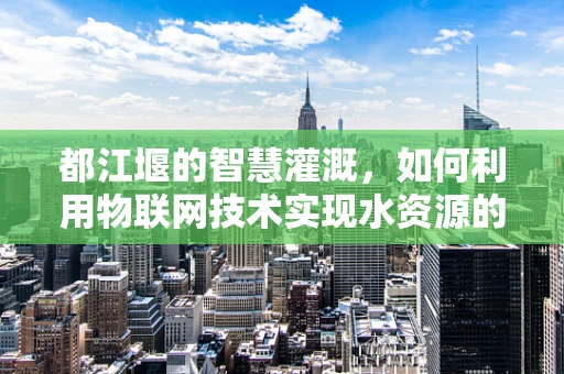 都江堰的智慧灌溉，如何利用物联网技术实现水资源的精准管理？
