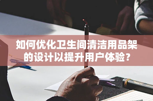 如何优化卫生间清洁用品架的设计以提升用户体验？