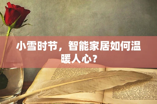 小雪时节，智能家居如何温暖人心？