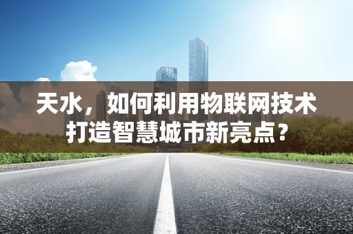 天水，如何利用物联网技术打造智慧城市新亮点？